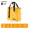 Unique Bargains Insulated Leakproof Thermal Zipper Portable Lunch Bag - 2 of 4