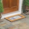 Evergreen Bright Bunnies Sassafras Indoor Outdoor Switch Doormat 1'10"x10" Multicolored - 2 of 2