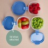 b.box Snack Tubs - Ocean - 3pk - 3 of 4