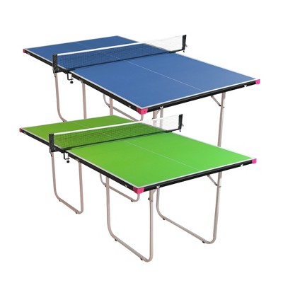 Butterfly Junior Green Folding Ping Pong Table with Net