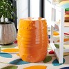 Frisco 18" Garden Stool - Indoor/Outdoor - ACS5210 - Orange - Safavieh - 2 of 4