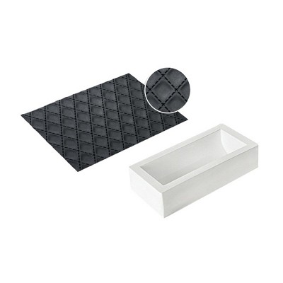 Silikomart "Matelasse" Tortaflex Mat and Mold