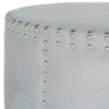 Sherri Cocktail Ottoman with Nail Heads  - Safavieh - 3 of 3