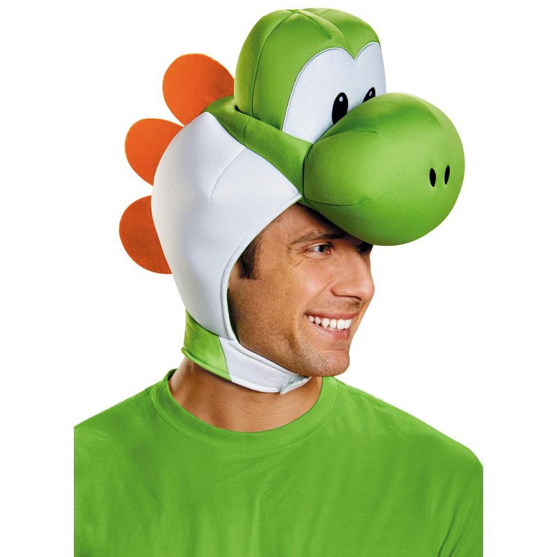 Super Mario Yoshi Adult Headpiece, 1 of 2