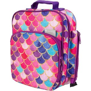 Bentology Insulated Lunch Box With Snack Pocket and Water Bottle Holder - Boys Girls and Kid's Lunchbox Tote Keeps Food Hotter or Colder Longer - 1 of 3