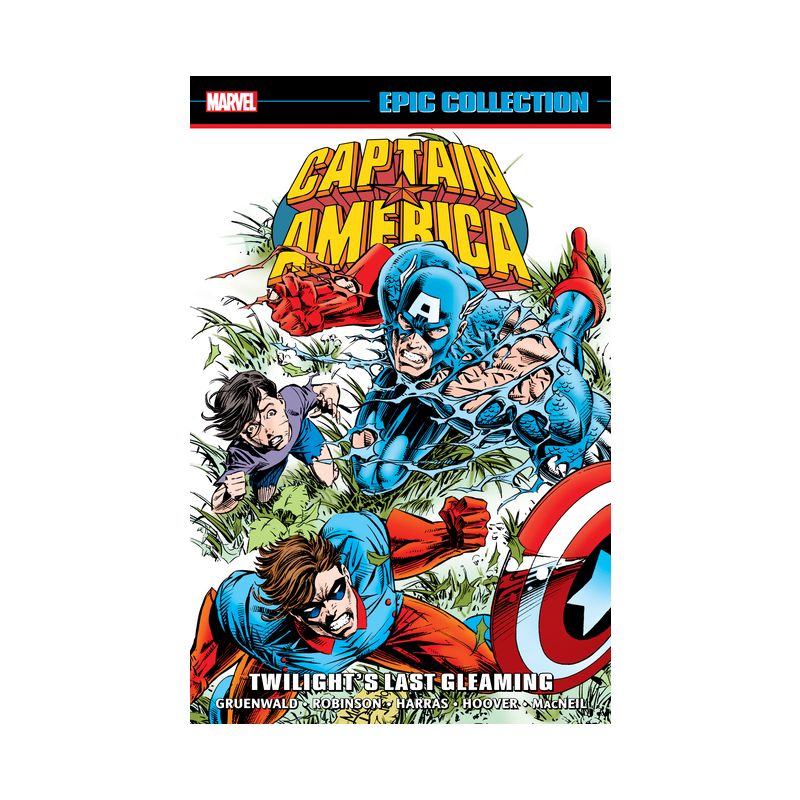 Captain America Epic Collection: Twilight's Last Gleaming - by  Mark Gruenwald & Marvel Various (Paperback), 1 of 2