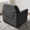 VANOMi 33.86'' Chenille Upholstered Accent Chair - 3 of 4
