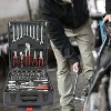 Belatt 899 Piece Tool Set, Lockable Rolling Case, 4-Layer Wheeled Hand Tool Kit for Home Repair, Maintenance, DIY - Black - 3 of 4