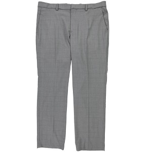 Perry Ellis Mens Tonal Windowpane Dress Pants Slacks - 1 of 3