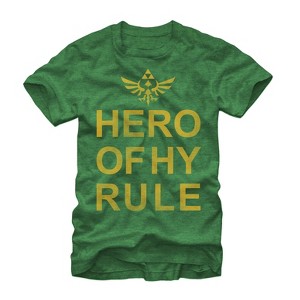 Men's Nintendo Legend of Zelda Hyrule Hero T-Shirt - 1 of 3