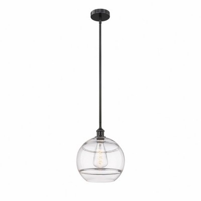 Rochester - 1 Light Stem Hung Mini Pendant In Industrial Style-12.88 Inches Tall and 12 Inches Wide