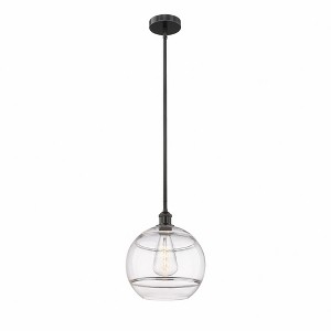 Rochester - 1 Light Stem Hung Mini Pendant In Industrial Style-12.88 Inches Tall and 12 Inches Wide - 1 of 1