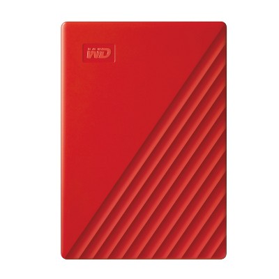 Western Digital My Passport 5TB USB 3.2 (Gen 1 Type-A) 2.5&#34; Portable External Hard Drive - Red_1