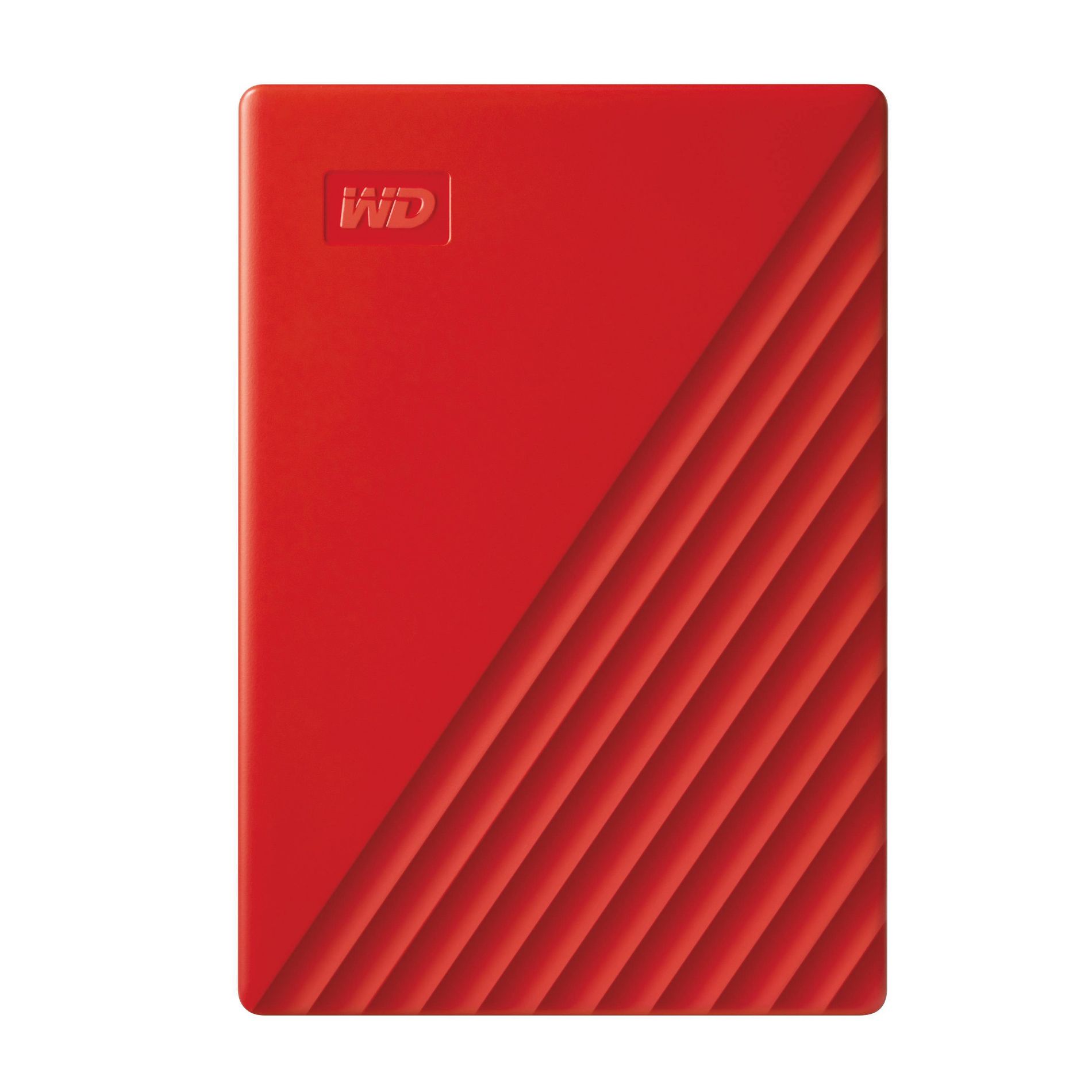 Western Digital My Passport 5TB USB 3.2 (Gen 1 Type-A) 2.5" Portable External Hard Drive - Red: Compatible with Windows & macOS