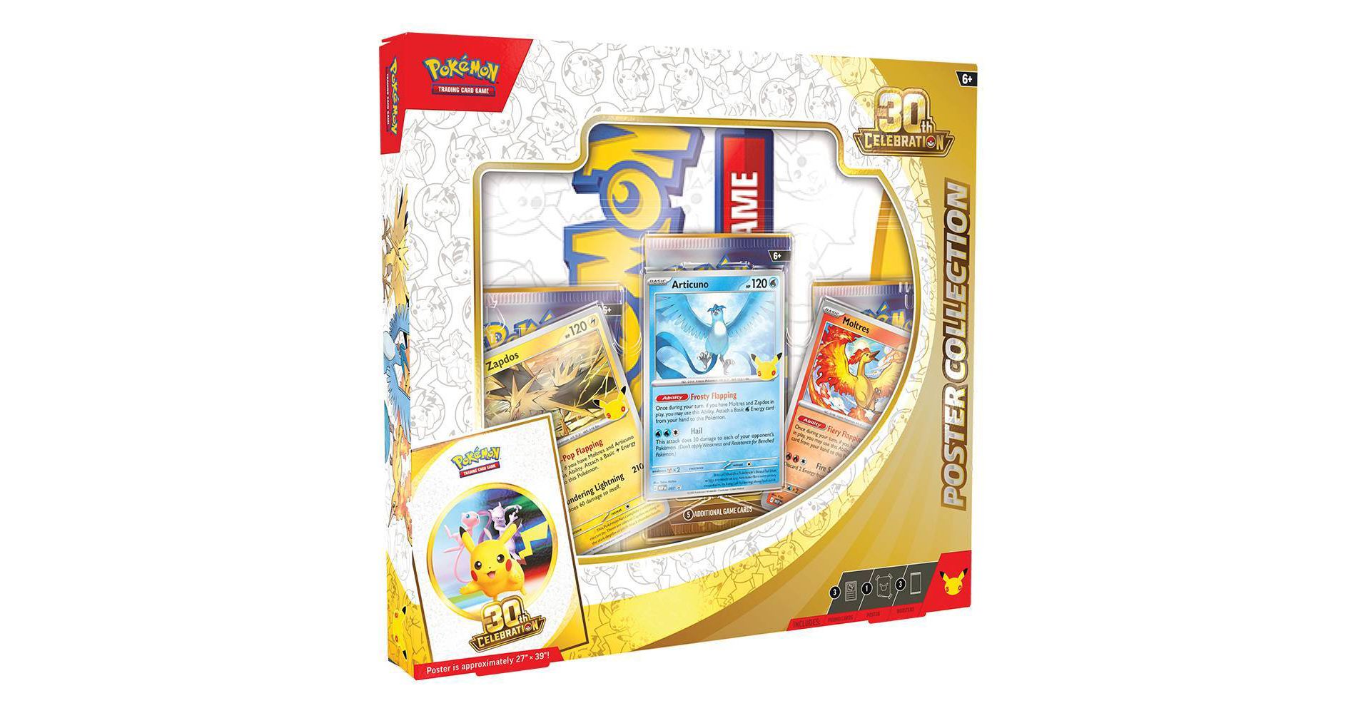 Pokémon Trading Card Game: 30th Celebration Poster Collection