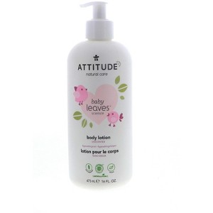Attitude Baby Leaves Body Lotion, Fragrance Free, 16 oz - 1 of 4