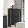 Sapphtopaz Modern Dresser with Drawers & Handle Closet Organizers and Storage with Sturdy Frame Chest of Drawers for Bedroom,Entryway - 2 of 4
