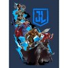 Justice League Movie Group Character Art Boy's Navy T-shirt - 2 of 3