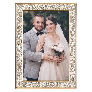 REGALWOVEN Sturdy Metal Velvet Backing Family Picture Frame - 1 of 4