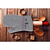 Evideco French Home Goods Chef's Choice Cotton Oven Mitt - Heat-Resistant Quilted Kitchen Glove with Hanging Loop - 2 of 4