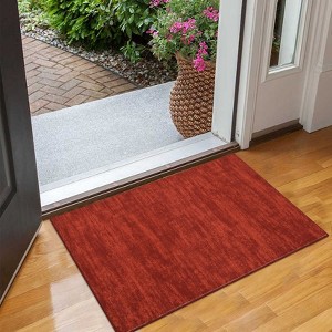 Machine Washable Area Rug With Non-Slip Backing Stain Resistant Easy Cleaning Indoor Carpet For Living Room Bed Dining Room Playroom Office - 1 of 4