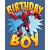 Boy's Marvel Mech Suit Spider-Man Birthday Pull Over Hoodie - 2 of 4