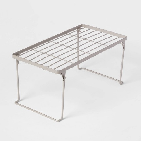 Large Steel Dish Drainer Brushed Nickel - Brightroom™ : Target