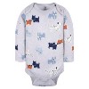Gerber Baby Boys' Long Sleeve Onesies® Bodysuits, 6-Pack - 3 of 4