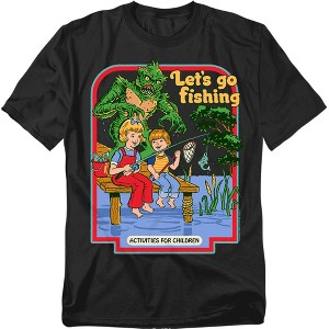 Men's Steven Rhodes Let's Go Fishing T-Shirt - 1 of 4