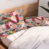 Deny Designs Standard Burcu Korkmazyurek Summer Botanical Monogram Pillow Shams - 2 of 3