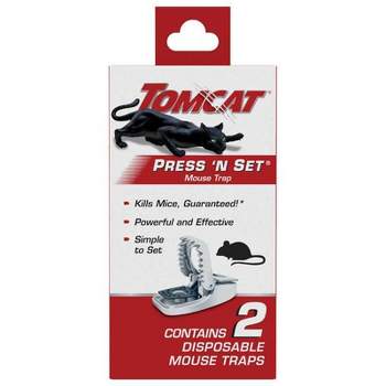 TOMCAT Mouse Snap Traps 2-Pack Mouse Killer in the Animal & Rodent Control  department at