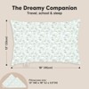 KeaBabies Toddler Pillow with Pillowcase, 13X18 Soft Organic Cotton Toddler Pillows for Sleeping, Kids Travel Pillow Age 2-5 - 3 of 4