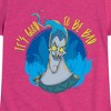 Girls' - Disney Villains - Its Good To Be Bad Hades Fitted Short Sleeve Graphic T-Shirt - 2 of 4