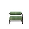 CAVINAS Iron Accent Chair, Corduroy Fabric Bean Bag Chair with Backrest and Armrests, Sofa Chair for Bedroom, Living Room - 4 of 4