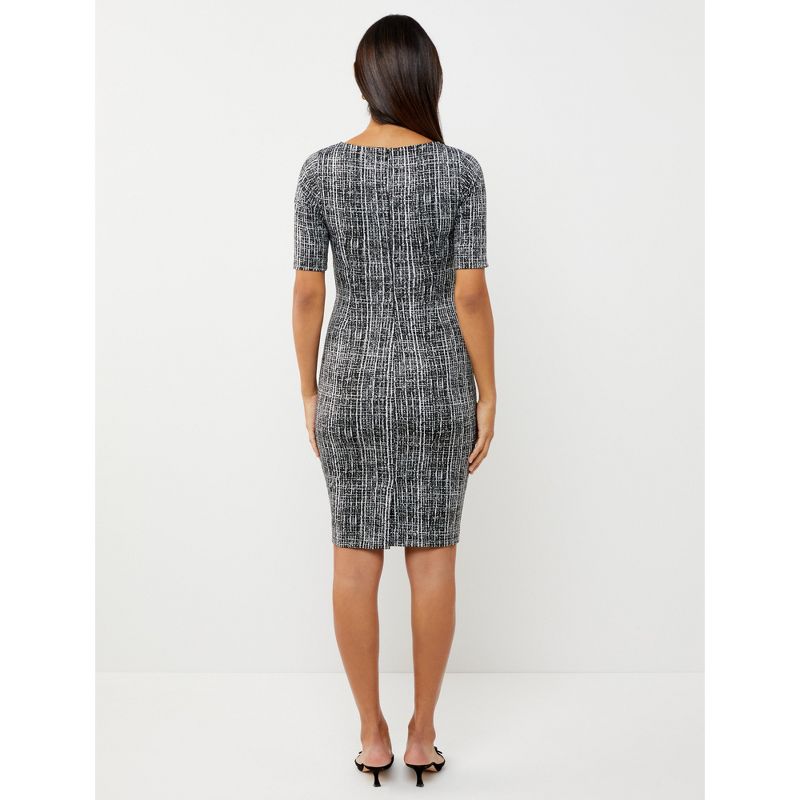 Textured Bodycon Maternity Dress | A Pea in the Pod, 5 of 8