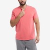 X RAY Men's Basic Henley Neck Short Sleeve T-Shirt - 4 of 4