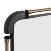 35.4x23.6 in Rustic Industrial Rectangular Wall Decor Mirror HD Float Glass Vanity Mirror - 3 of 4