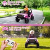 12V Kids Ride On Truck Electric Vehicle for Toddlers with Remote Control, 4-Wheel Suspension - 3 of 4