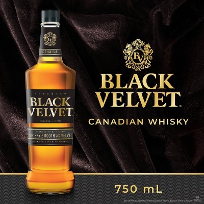 Black Velvet Canadian Whisky - 750ml Bottle