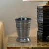 Bogart Metal Makeup Brush Holder and Toothbrush Cup - Nu Steel: Elegant Bathroom Organizer, Steel Tumbler for Storage - 2 of 4