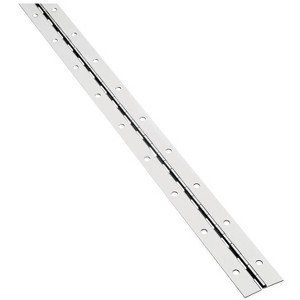 National Hardware 48 in. L Silver Nickel Continuous Hinge 1 pk - 1 of 1