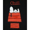 Seven Times Six Peanuts Snoopy T-Shirt Men's Chill Period Short Sleeve Tee Black - 2 of 3