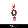 Unique Bargains Christmas Keychain with Lobster Clasp Alloy 1 Pc - 2 of 4