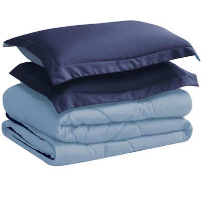 Swift Home | 3-Piece Reversible Down-Alternative Comforter Set