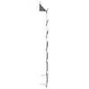 vidaXL Hanging Shoe Rack Silver - 4 of 4