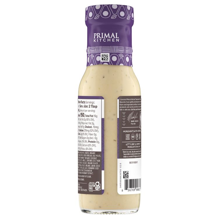 Primal Kitchen Dairy-Free Caesar Dressing with Avocado Oil - 8 fl oz, 3 of 8