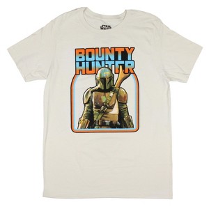 Seven Times Six Star Wars Men's Mandalorian Mando Bounty Hunter T-Shirt - 1 of 3