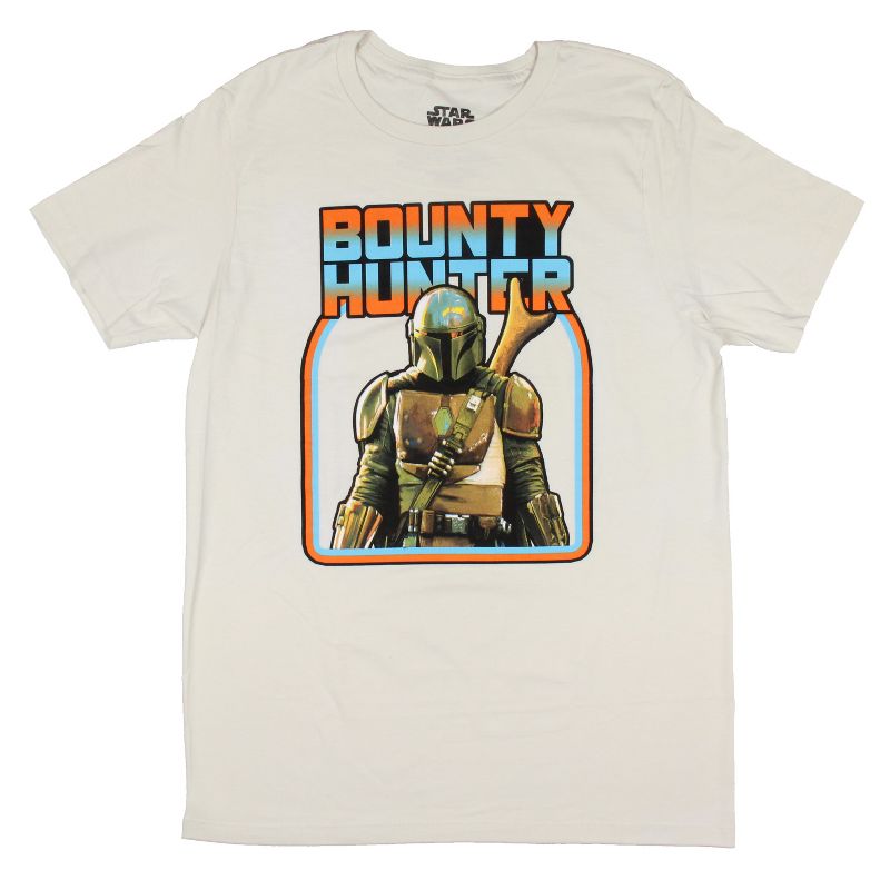 Star Wars Men's Mandalorian Mando Bounty Hunter T-Shirt, 1 of 4