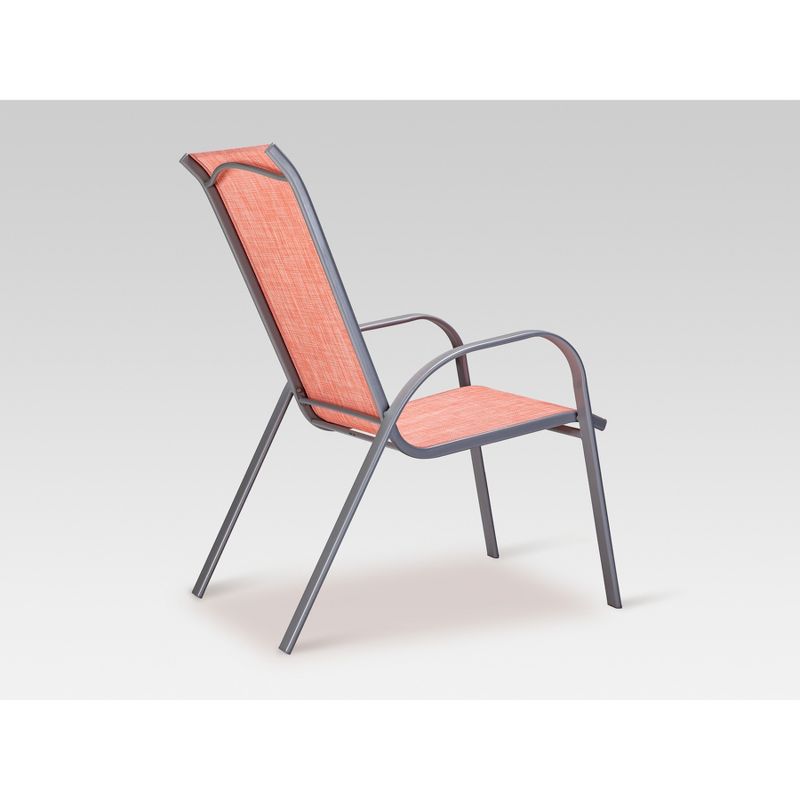 Stack Sling Patio Chair Coral - Threshold&#8482;, 3 of 4