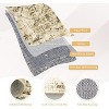 Area Rugs Large Boho Rugs Non Slip Soft Washable Rug Vintage Distressed Print Aesthetic Rug Oriental Retro Accent Carpet Dining Room Dorm - 3 of 4